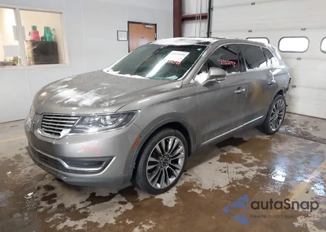 2016 Lincoln Mkx Reserve z USA, uszkodzony, nr VIN 2LMTJ8LP0GBL56233
